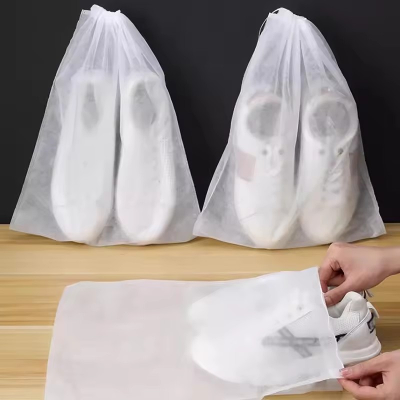 Shoe Bag Dust - 50 Peças de Sacos Portáteis para