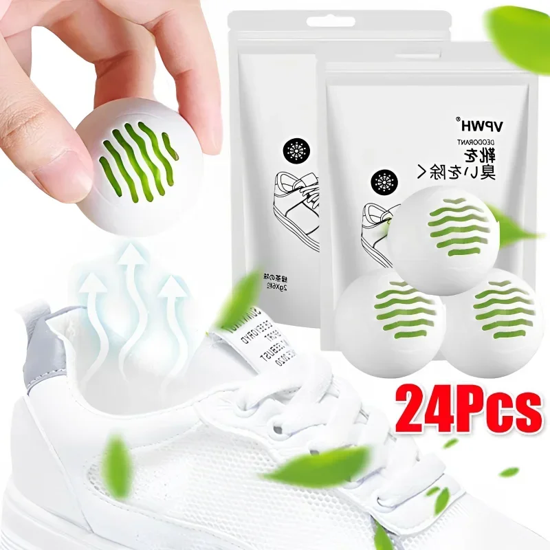 Shoe Deodorizer Ball - Bolas desodorizantes 24/6 pçs tênis perfume