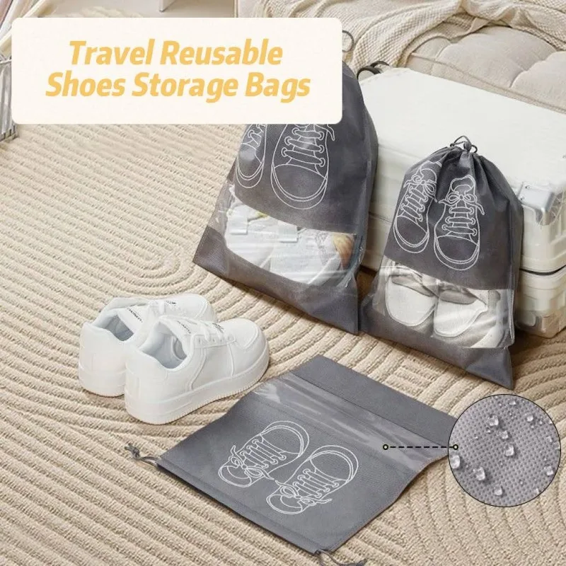 Shoe Bag Dust - 1-30 PEÇAS Sacos Organizadores de Armazenamento