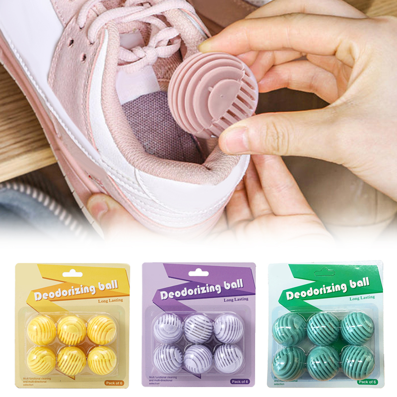 Shoe Deodorizer Ball - Bolas Desodorizantes Aromáticas de Longa Duração,