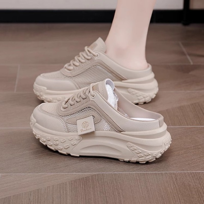 Sneaker Career - Tênis Mule Femininos de Verão Sem