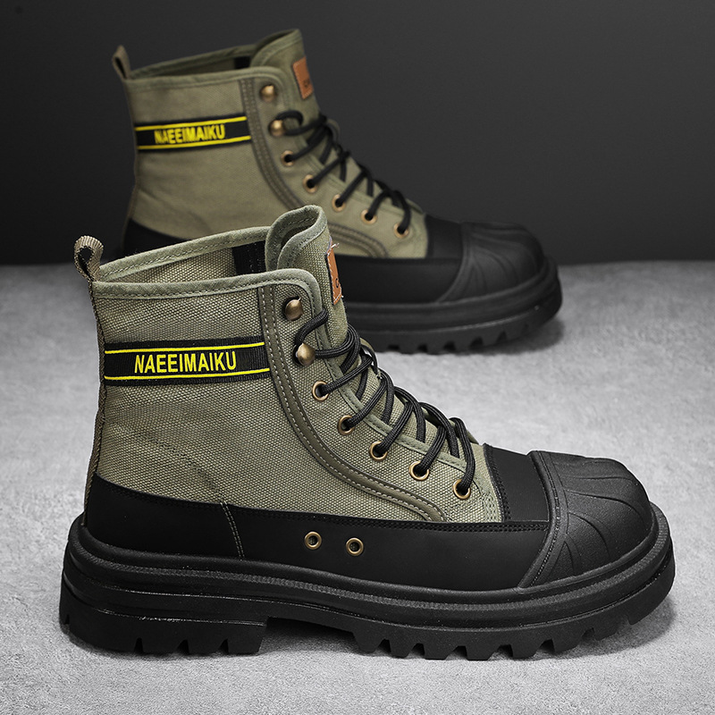 Sneaker Career - Novo estilo botas curtas homens de