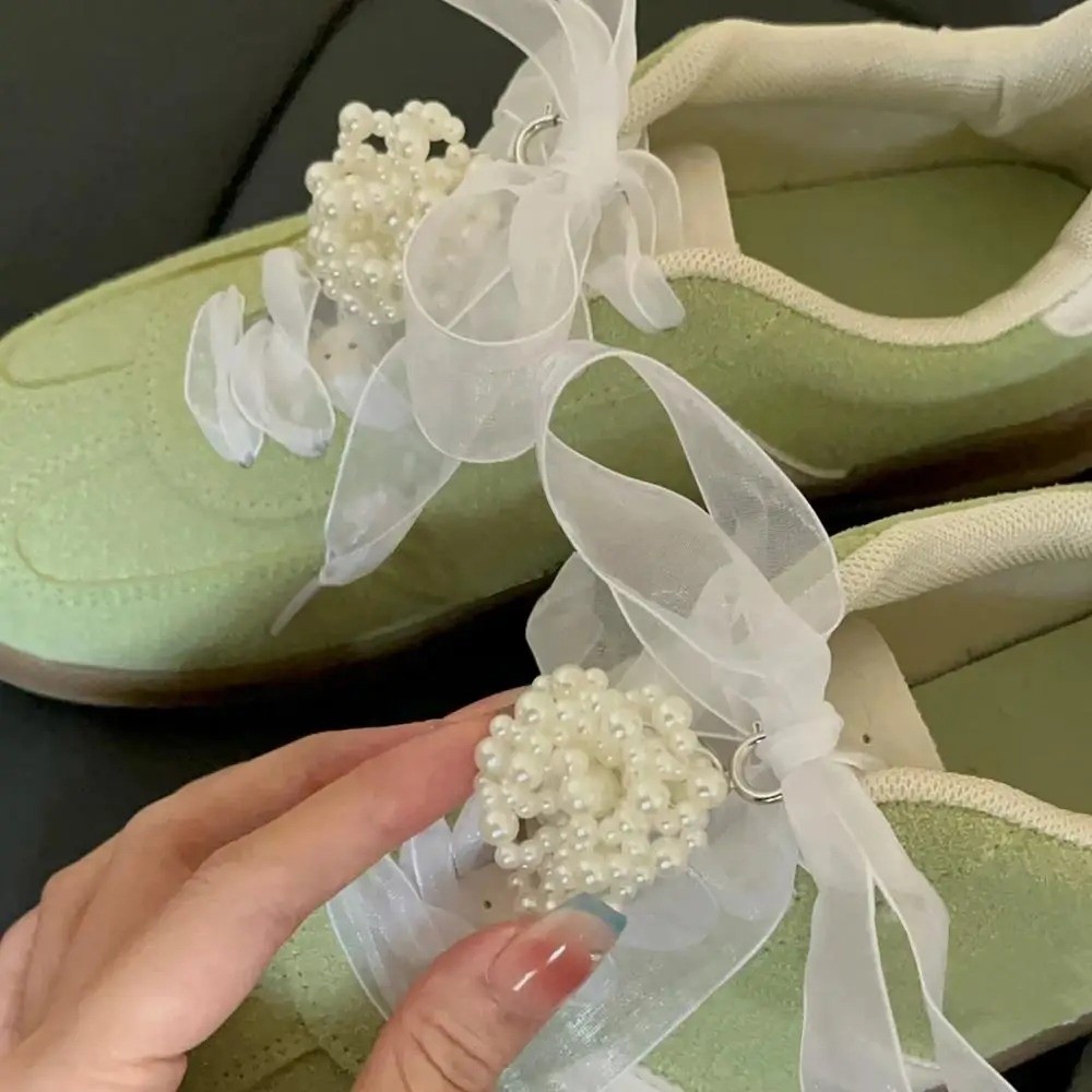 Novos Cadarços de Chiffon de 4 - Lace Replacement Flat avaliação e preço