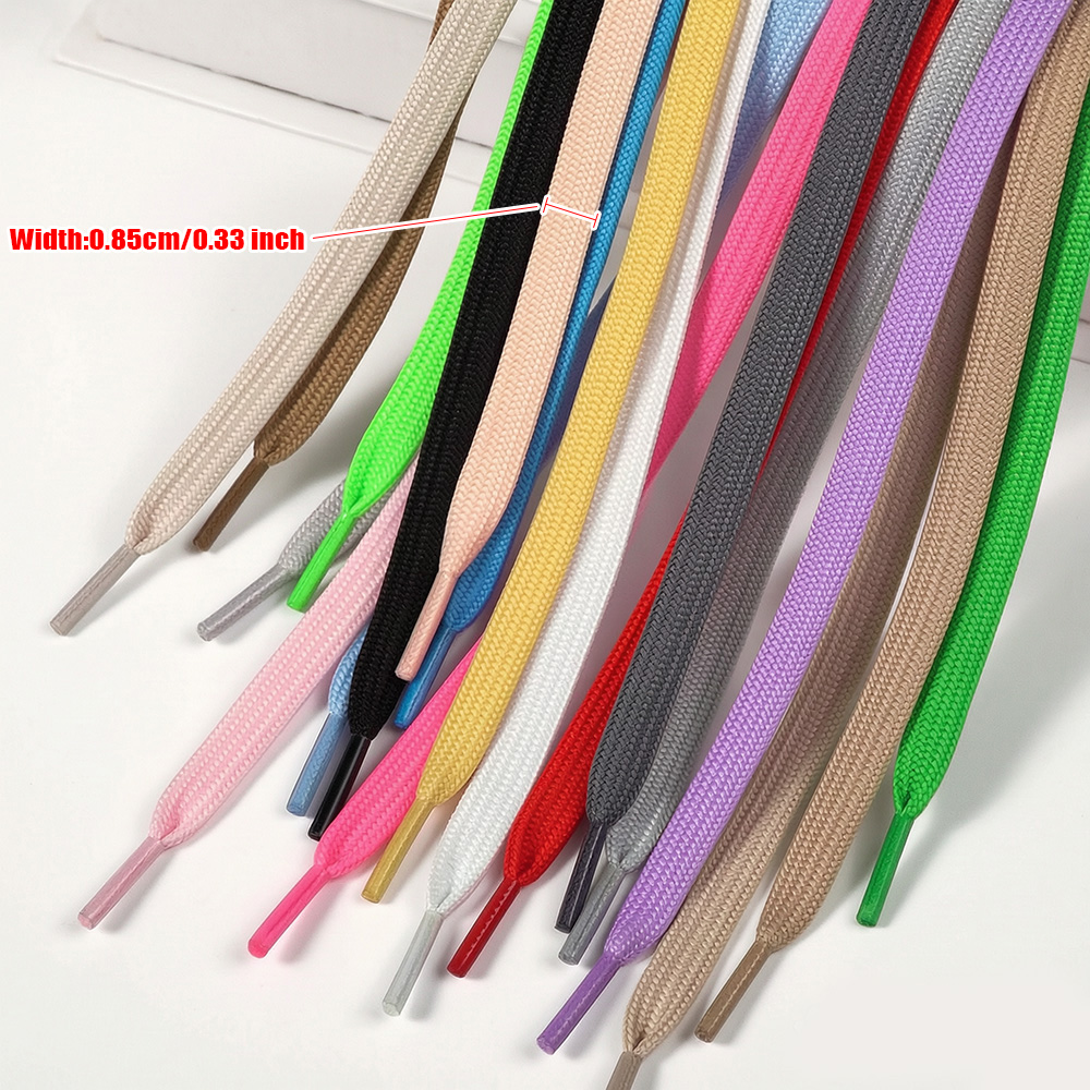 4 Peças (2 Pares) de Cadarços  - Lace Replacement Flat avaliação e preço