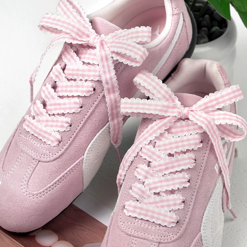 Cadarços Planos Franzidos Xadr - Lace Replacement Flat avaliação e preço