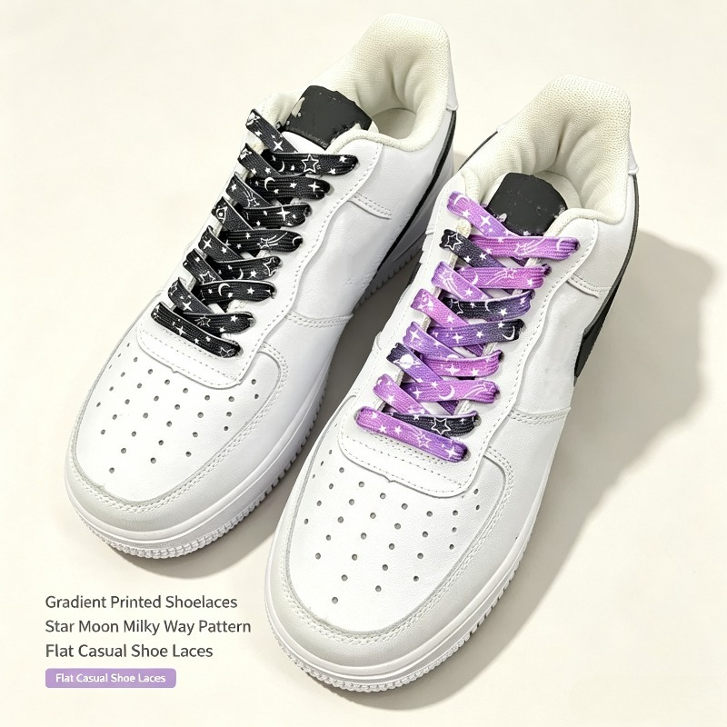 Cadarços Coloridos com Estampa - Lace Replacement Flat avaliação e preço