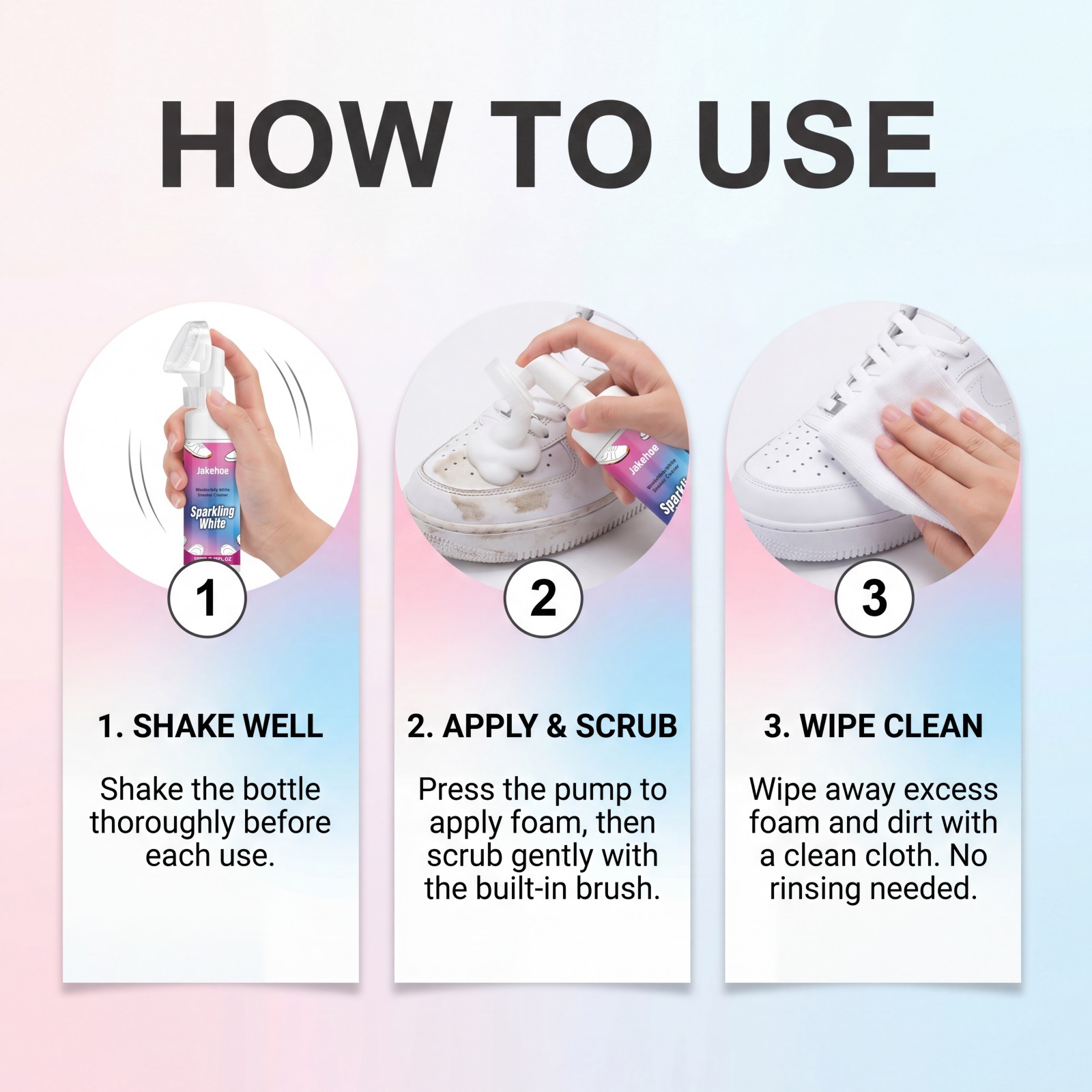 Solução Líquida de Limpeza par - Sneaker Care Whitener avaliação e preço