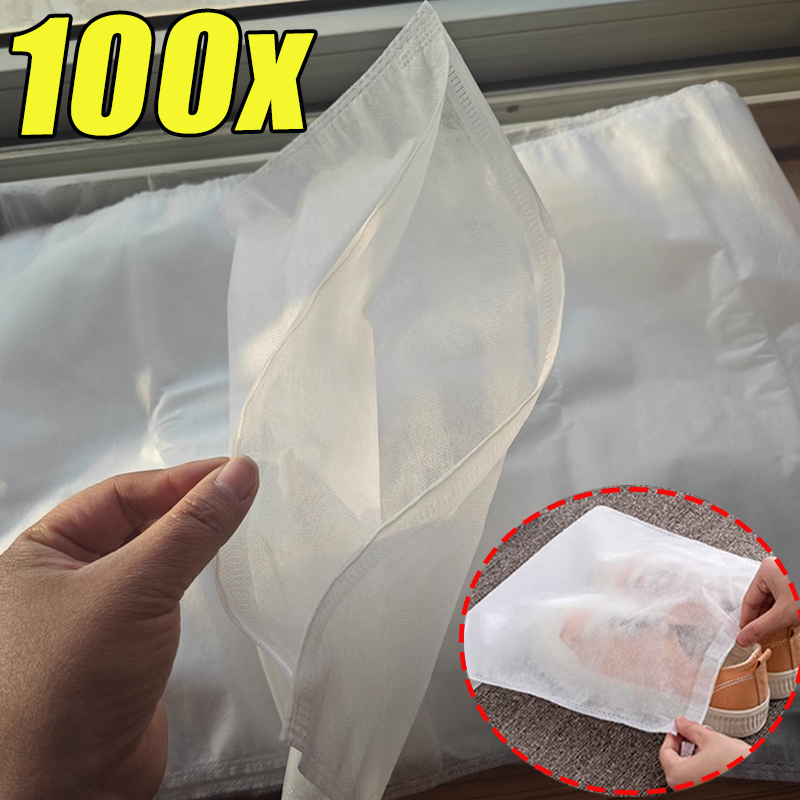 1-100 Peças Saco de Armazename - Shoe Bag Dust avaliação e preço