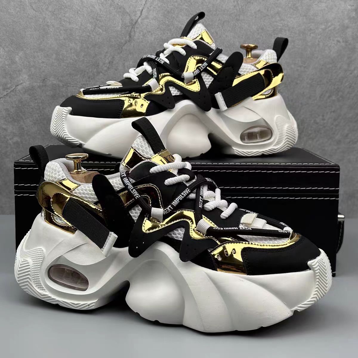 Novo pai sapatos de cor bloque - Sneaker Career avaliação e preço