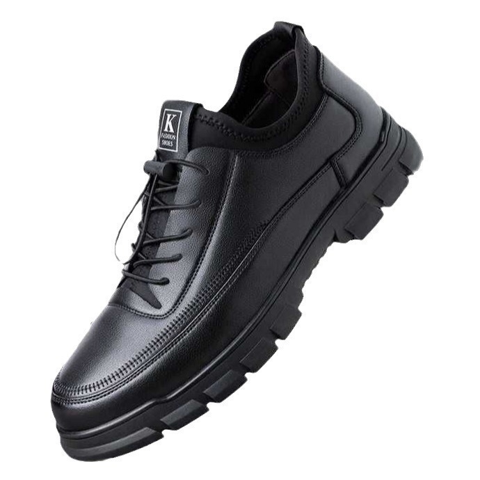 Tênis masculino de couro sinté - Sneaker Career avaliação e preço