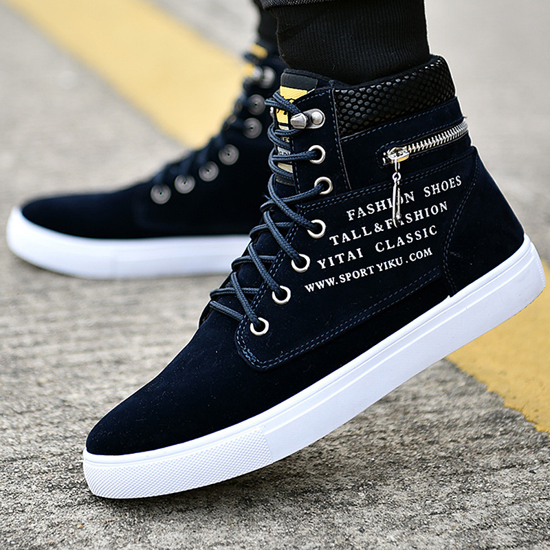 Tênis de cano alto preto mascu - Sneaker Career avaliação e preço