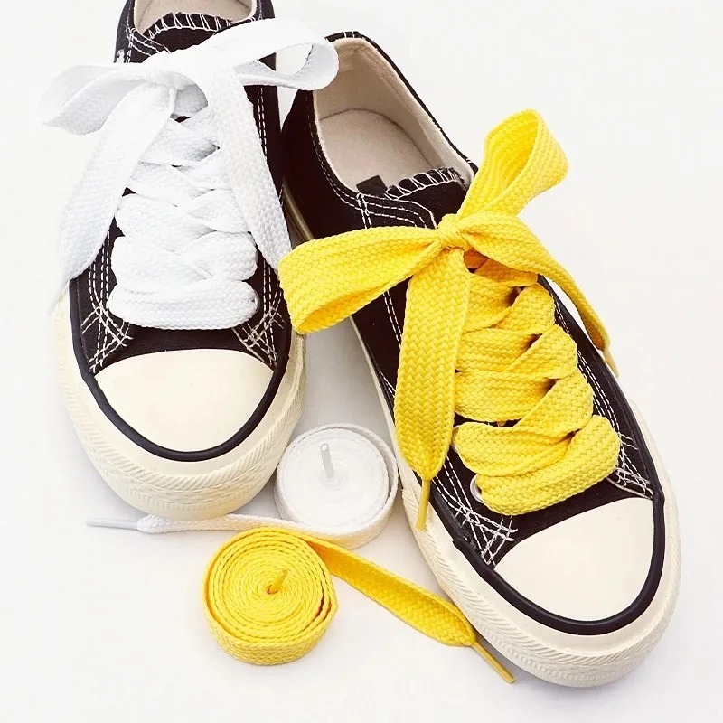 Cadarços Planos Coloridos da M - Lace Replacement Flat avaliação e preço