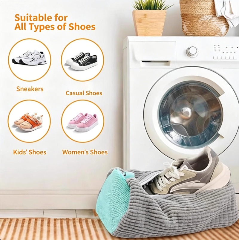 Nova Bolsa de Lavagem de Sapat - Sneaker Care Laundry avaliação e preço